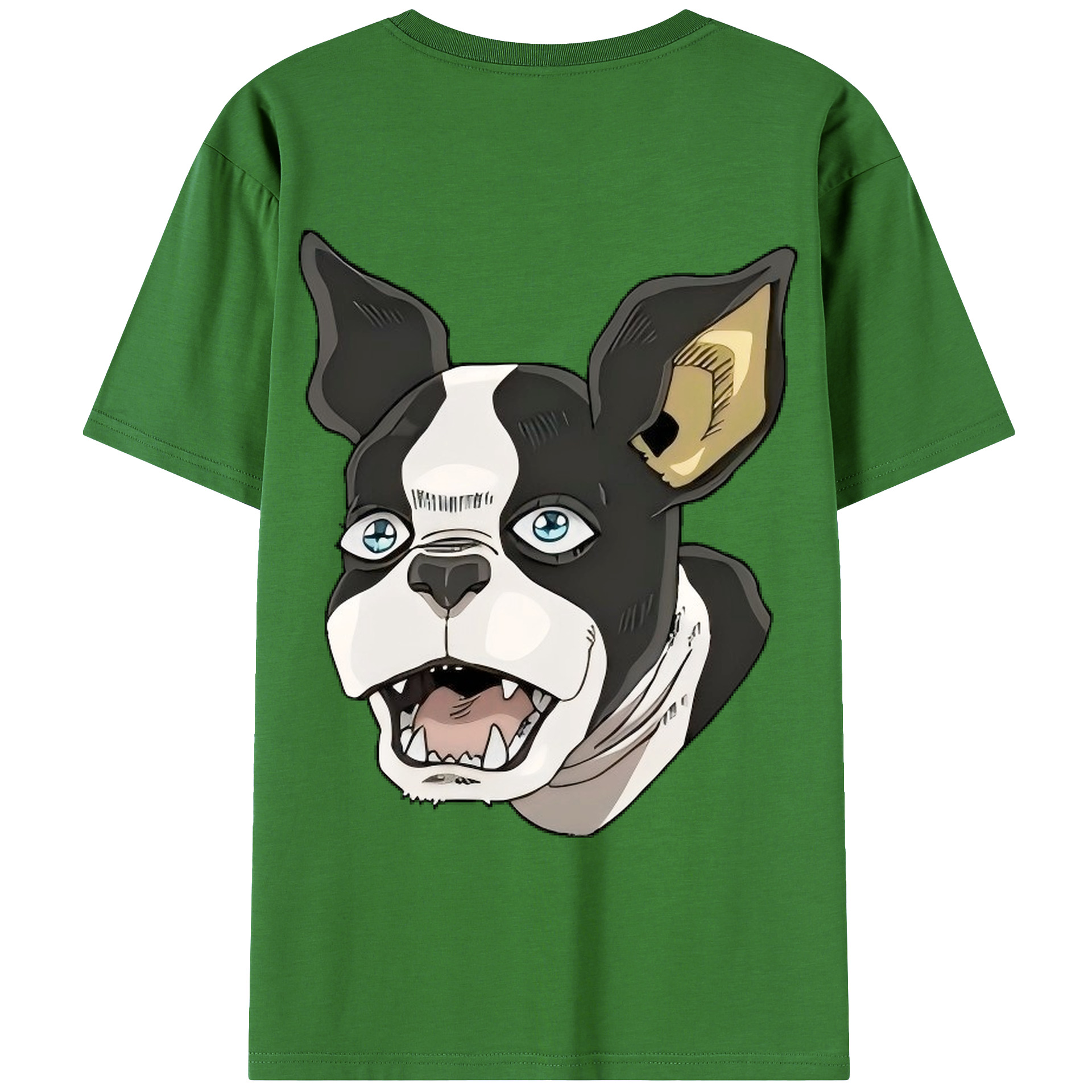 （画像用） ジョジョの奇妙な冒険 イギー JoJo's Bizarre Adventure Iggy レディース半袖Tシャツ(バックプリント)